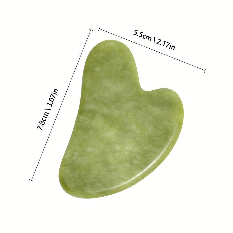Jade Gua Sha Board Facial Massager Set