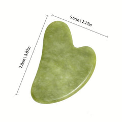 Jade Gua Sha Board Facial Massager Set