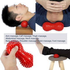Spiky Peanut Foot Massager Ball Plantar Fasciitis Relief