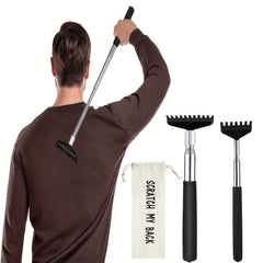 Portable Extendable Back Scratcher Metal Stainless Steel Telescoping Tool