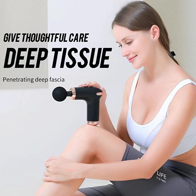 Mini Pocket Fascia Gun Muscle Massage Gun Relieve Muscle Soreness Neck Film Gun