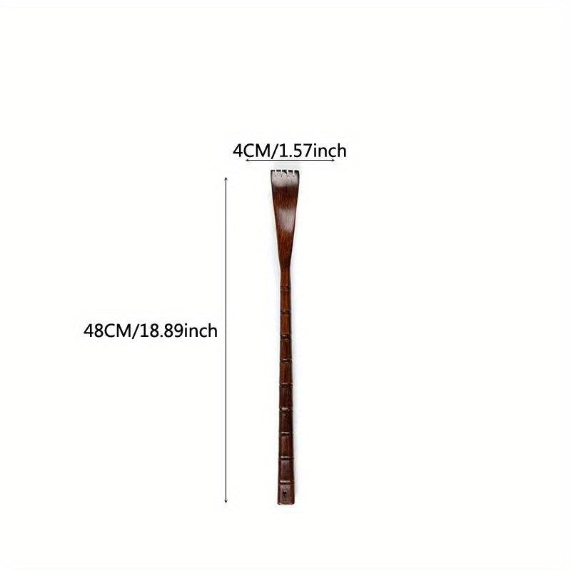 Portable Retractable Wooden Back Scratcher for Itchy Skin Relief