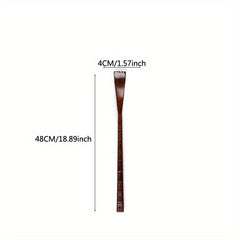 Portable Retractable Wooden Back Scratcher for Itchy Skin Relief