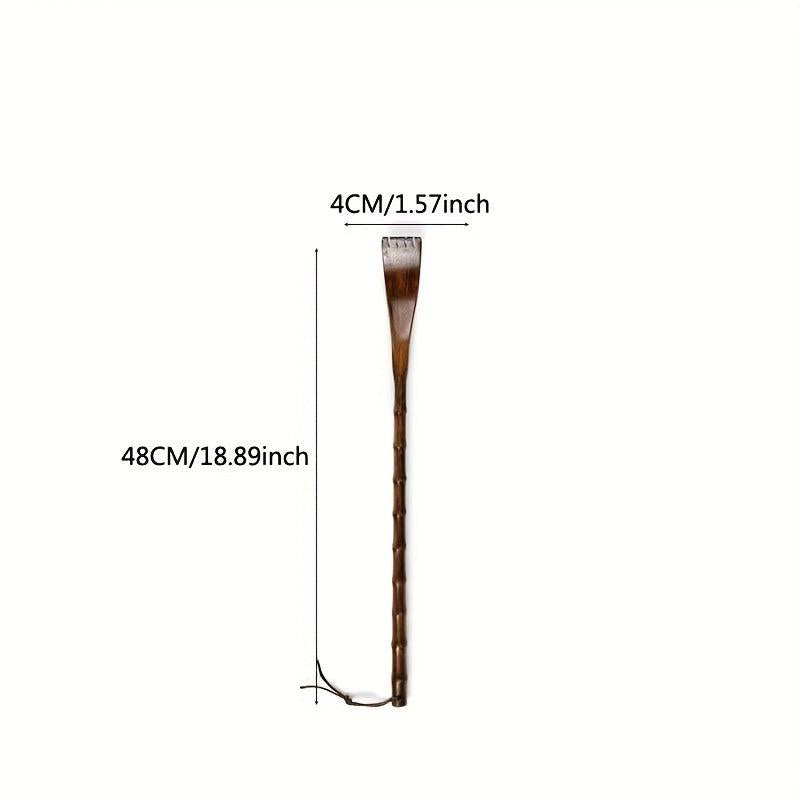 Portable Retractable Wooden Back Scratcher for Itchy Skin Relief