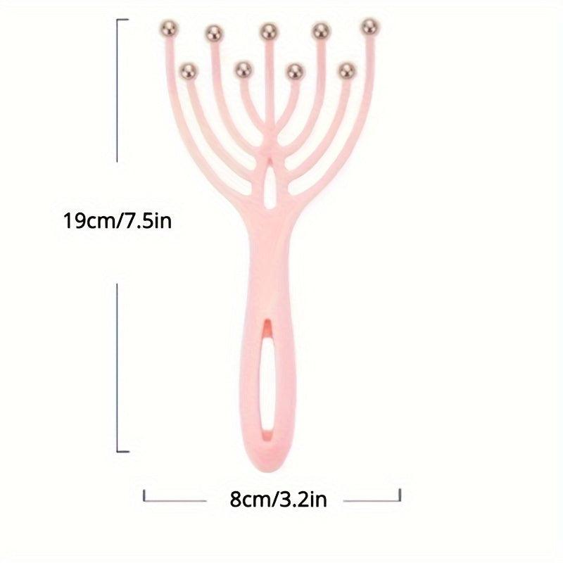 2pcs Scalp Massager 9 Claw Massage Hair Care Stress Relaxation SPA Home
