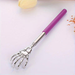 1pc Stainless Steel Telescopic Scratchy Massager