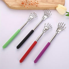 1pc Stainless Steel Telescopic Scratchy Massager