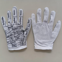 Acupress. Reflexology Gloves Hand Spa Tools Massage For Women And Men