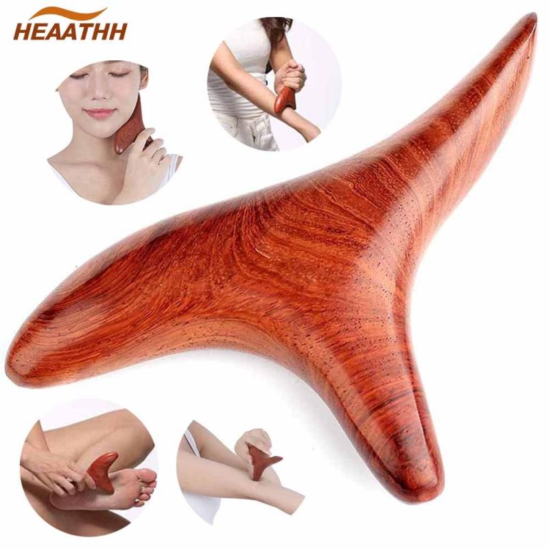 Wood Trigger Point Massage Gua Sha Tools for Lymphatic Drainage