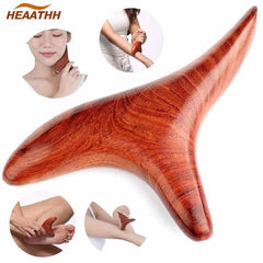 Wood Trigger Point Massage Gua Sha Tools for Lymphatic Drainage