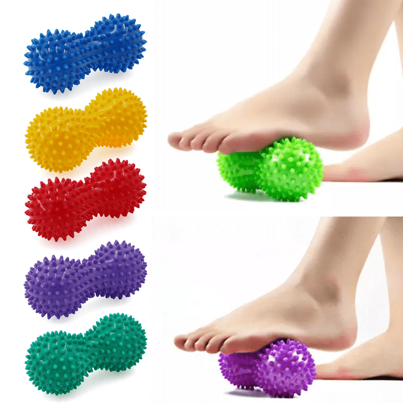 Peanut PVC Yoga Massage Ball Trigger Point Air Muscle Massager Foot Massage