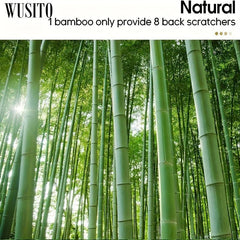 99cm Bamboo Back Scratcher Wooden Long Handle Gift for Men Women Kid
