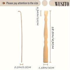 99cm Bamboo Back Scratcher Wooden Long Handle Gift for Men Women Kid