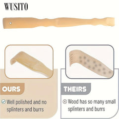 99cm Bamboo Back Scratcher Wooden Long Handle Gift for Men Women Kid