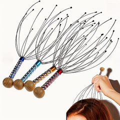 Octopus Head Massager Stainless Steel Claw Extractor