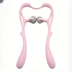 6 Rounds Cervical Spine Massager Clip - Manual Neck Waist Rotary Massage Tool