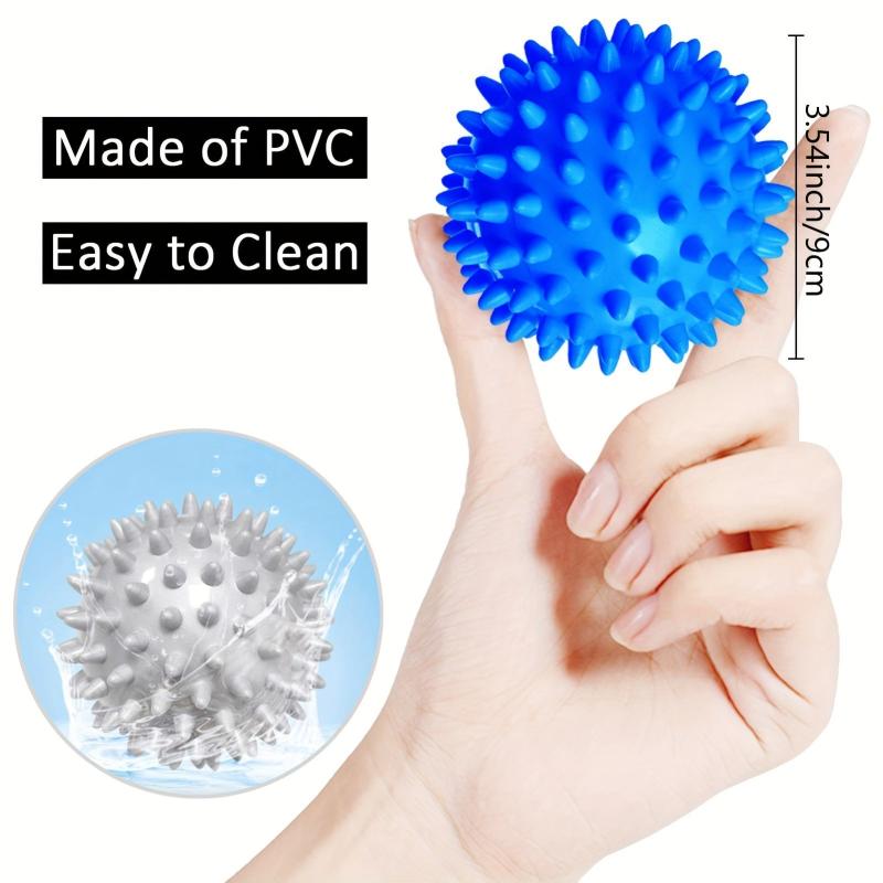 Spiky Massage Balls Set - Feet Back Hands Muscles Massager Rollers