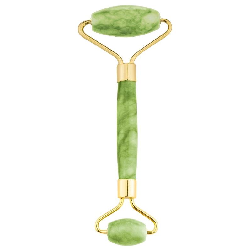 2pcs Jade Gua Sha Board Roller Set Facial Massage Tool Body Gua Sha Massager