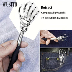 2Pack Back Scratcher Stainless Steel Telescoping Massage Tool