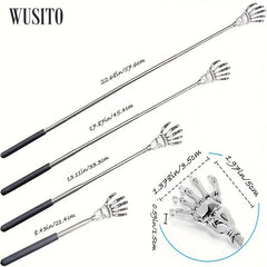2Pack Back Scratcher Stainless Steel Telescoping Massage Tool
