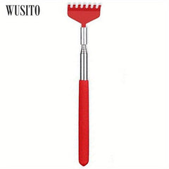 Telescoping Stainless Steel Back Scratcher with Gift Bag - Portable Massage Tool