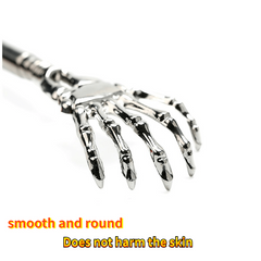 Telescopic Back Scraper Stainless Steel Massager Tool