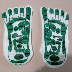 Acupressure Reflexology Socks Foot Massage 5 Toe Separate Socks