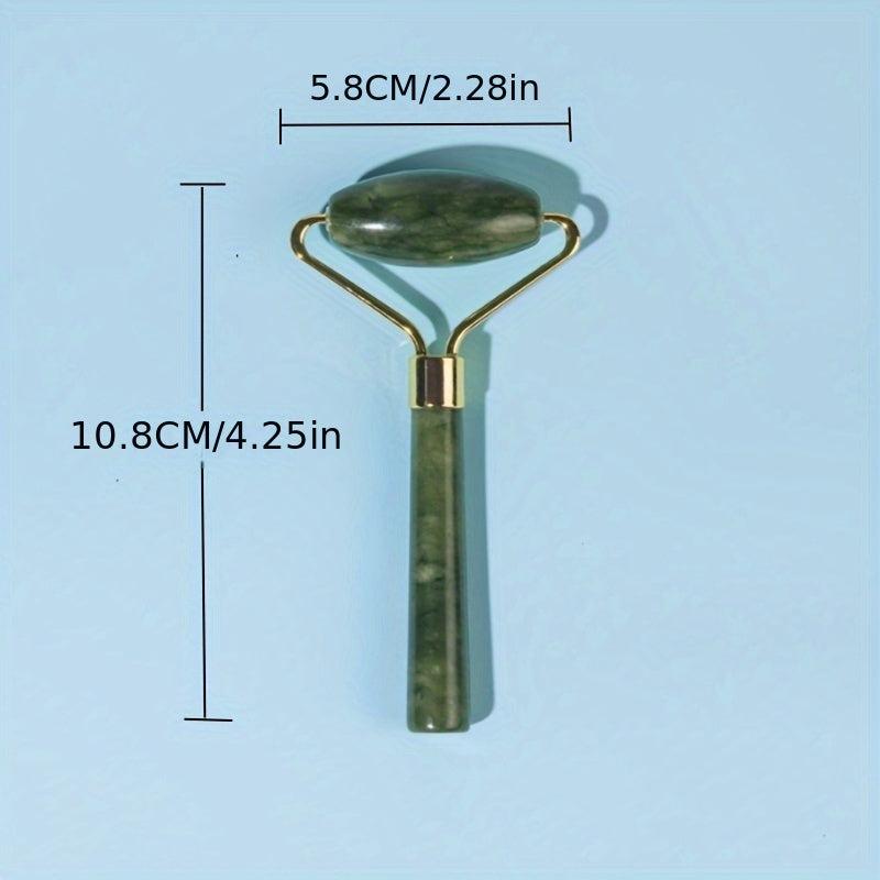 Natural Jade Facial Massager Gua Sha Stone Scraping Board Acupoint Eye Massager