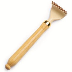 Bamboo Back Scratcher Retractable Long Handle Portable Scraper