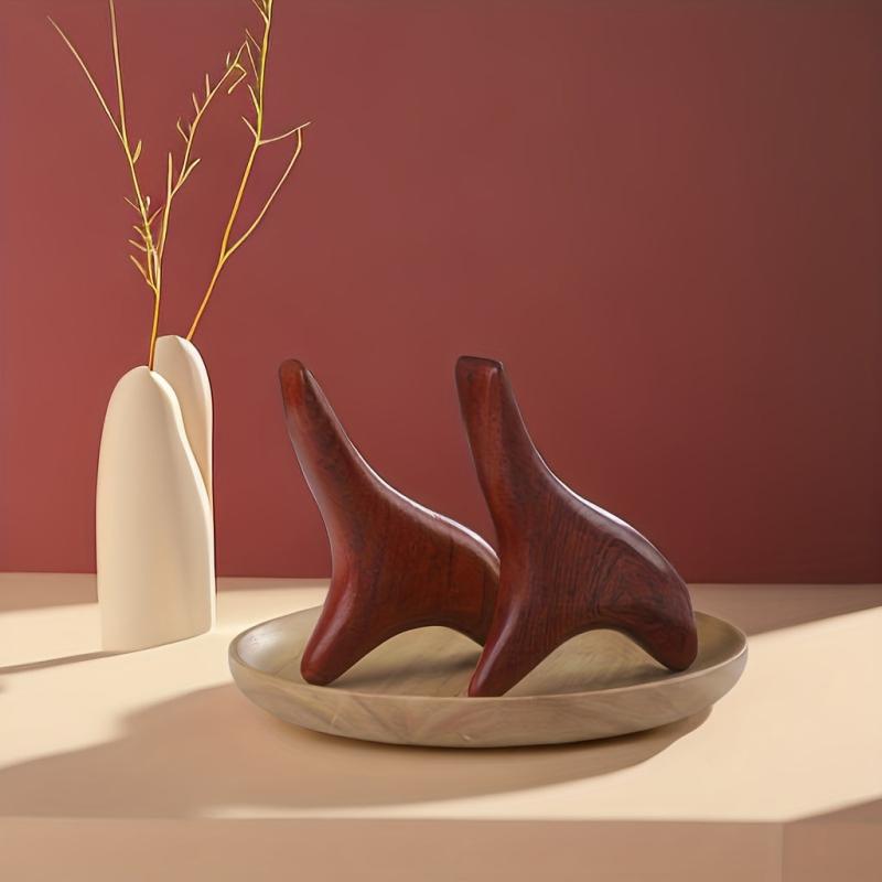 Deltoid Sparrow Massage Stick - Wooden Handle & Chicken Wing
