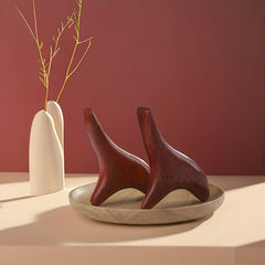Deltoid Sparrow Massage Stick - Wooden Handle & Chicken Wing
