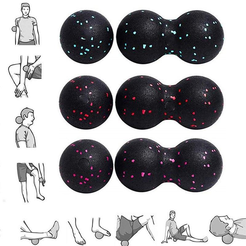 Myofascia Ball Peanut Massage Ball High Density Fitness Body Fascia Exercise