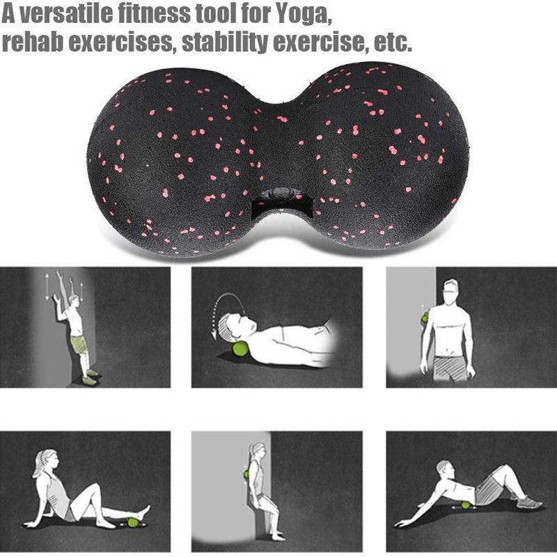 Myofascia Ball Peanut Massage Ball High Density Fitness Body Fascia Exercise