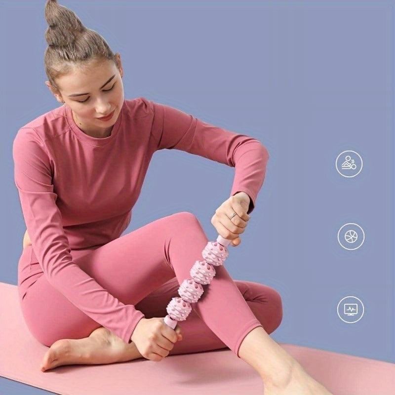 Handheld Massage Hammer & Roller Massager for Post-Workout Relief