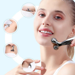 Beauty Face Massager Roller Reduce Puffiness Tighten Skin