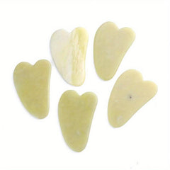 Natural Stone Jade Gouache Scraper Facial Gua Sha Tools Neck Massager