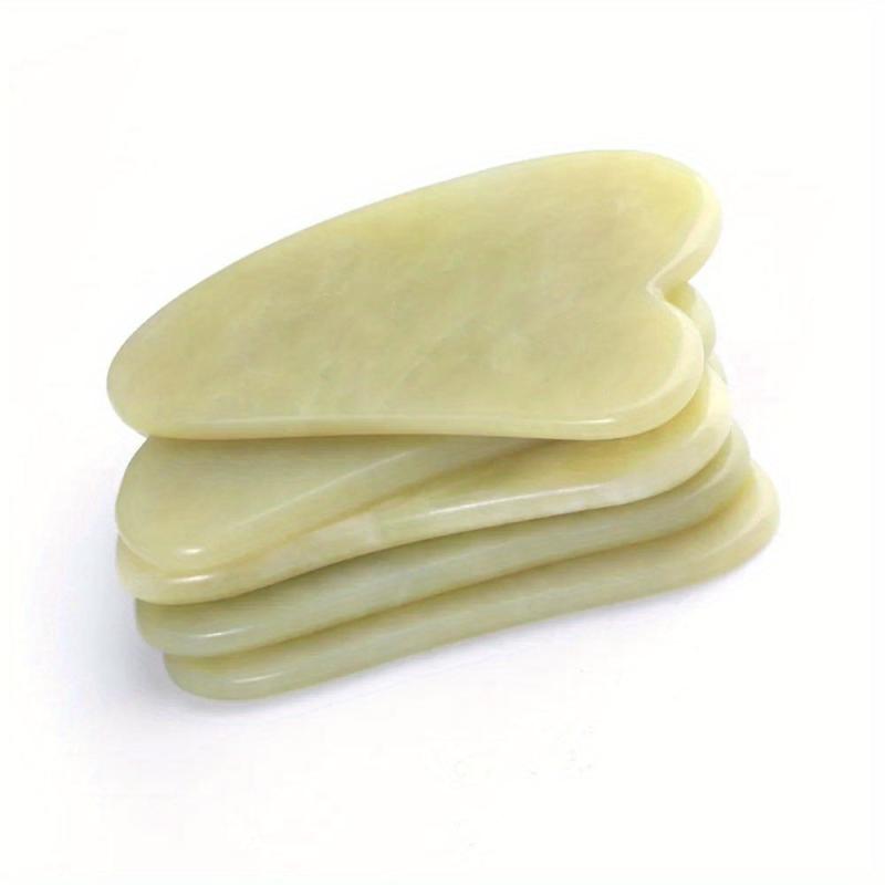 Natural Stone Jade Gouache Scraper Facial Gua Sha Tools Neck Massager