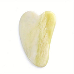 Natural Stone Jade Gouache Scraper Facial Gua Sha Tools Neck Massager