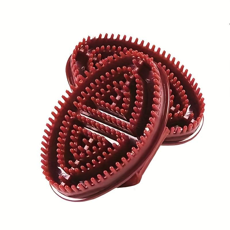 3pcs Plastic Massage Brushes Manual Massagers for Head Neck Legs Whole Body