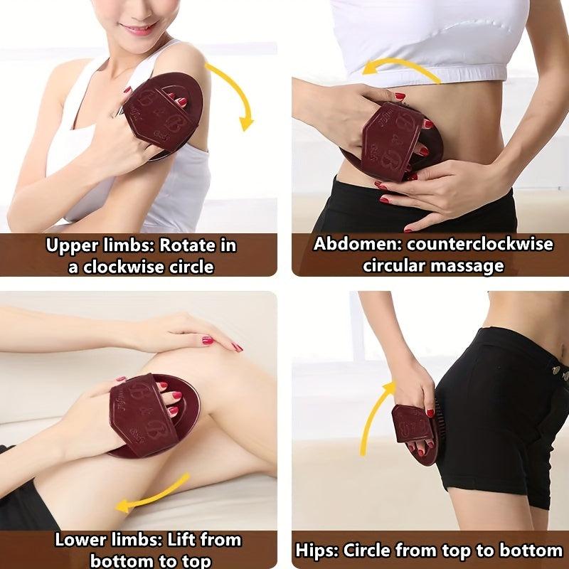 3pcs Plastic Massage Brushes Manual Massagers for Head Neck Legs Whole Body