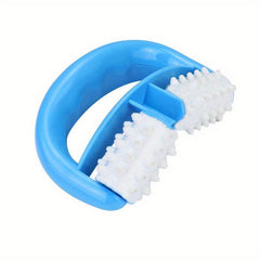 Handheld Beauty Massager Muscle Massage Roller 2 Wheels Face Lifting Tool