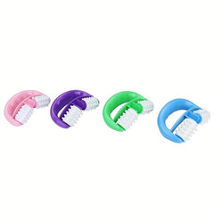 Handheld Beauty Massager Muscle Massage Roller 2 Wheels Face Lifting Tool