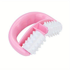 Handheld Beauty Massager Muscle Massage Roller 2 Wheels Face Lifting Tool