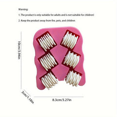 Manual 6-Wheel Back Massager for Home and Outdoor Use