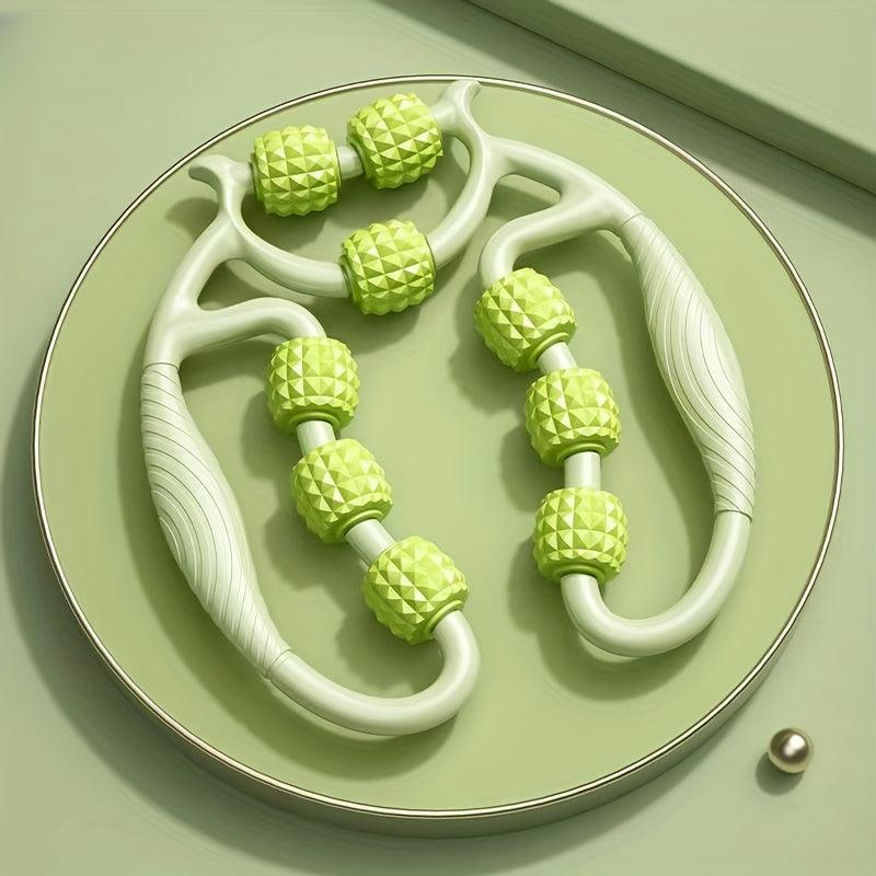 Leg & Calf Massage Roller Foam Clip for Stretching - Relaxation & Massage