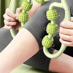 Leg & Calf Massage Roller Foam Clip for Stretching - Relaxation & Massage