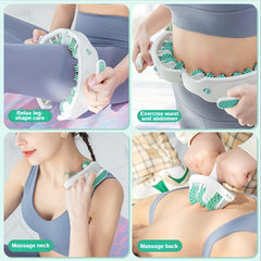 Circular Manual Hip Massager for Leg Pain Relief