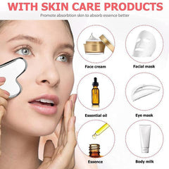 Stainless Steel Scraper Gua Sha Tool for Face Lift Anti Aging Skin Tightening