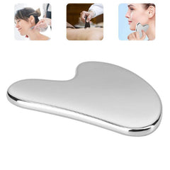Stainless Steel Scraper Gua Sha Tool for Face Lift Anti Aging Skin Tightening