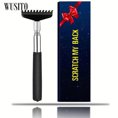 1pc Extendable Back Scratcher Metal Stainless Steel Telescoping Tool